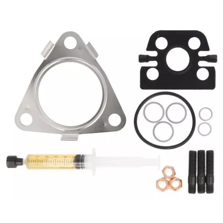 Set montaj turbocompresor Ajusa, pentru VW Touareg 07-, cu instructiuni si garnituri, 2kg