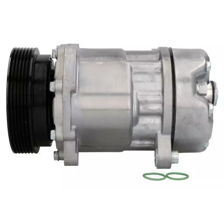 Компресор за климатик Nissens, 6 канала, R 134a, 12V, 157 куб.см, 120мм