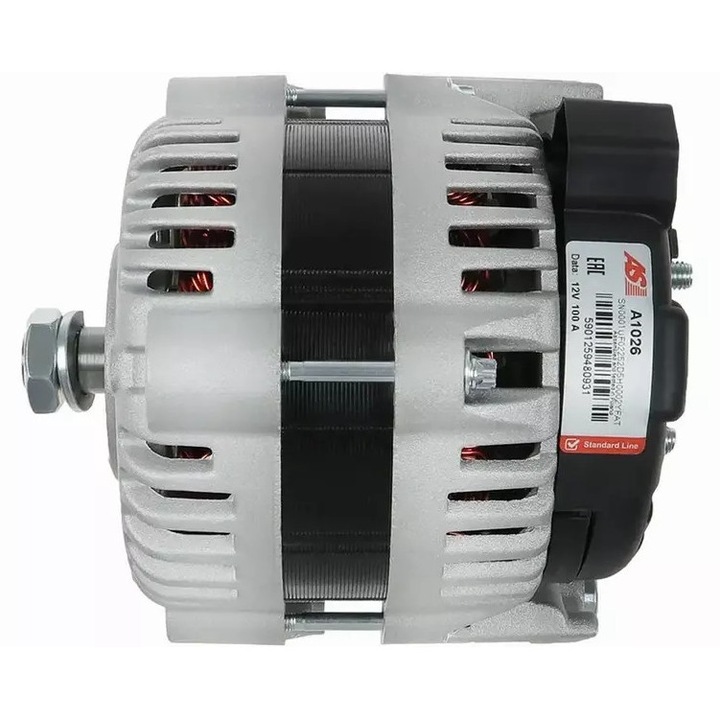 Generátor AUTOSTARTER 12V, 100A, 22,5x57cm, autókhoz