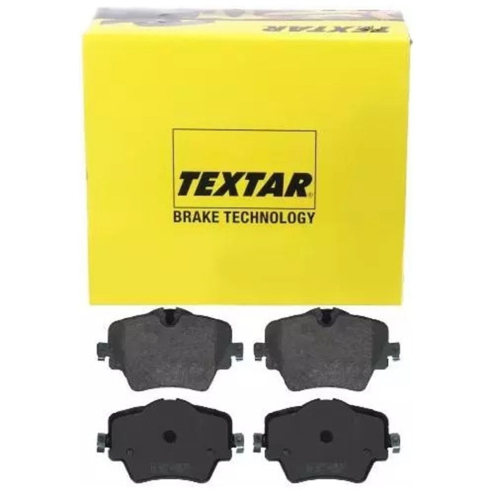 Textar első fékbetét készlet BMW X1-hez, 1.5-2.0, 129,2x75mm, 18,6mm, európai