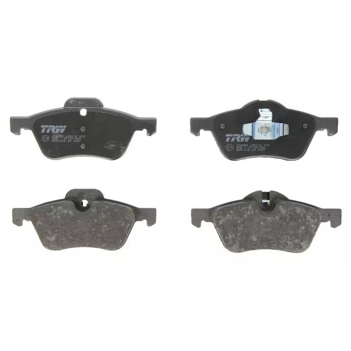 TRW fékbetétek, 59x140x18,3mm, MINI MINI COOPER 01- modellekhez, első