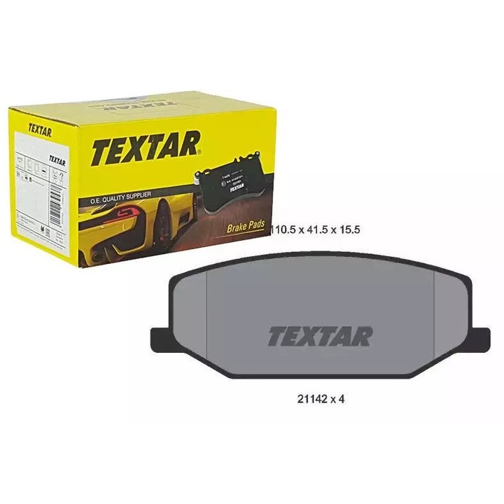 Fékbetétek, Ruville, készlet, Suzuki Jimny 98-/Samurai 88- modellekhez, 110,5x41,5x15,5mm, 0,8kg