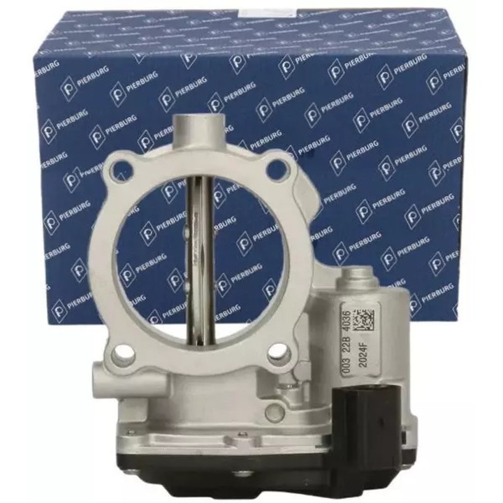 Autóalkatrész, Pierburg, fojtószelep, 56mm, 12V