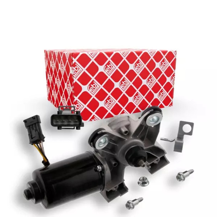 FEBI ablaktörlő motor Opel Signum, Vectra C modellekhez, 04.02-01.09, 12V, 4 csatlakozó, 1,59kg