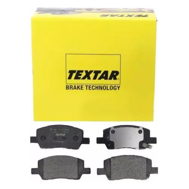 Textar fékbetét készlet, Hyundai I10-hez, 54,9x133,1mm, akusztikus kopásjelzővel