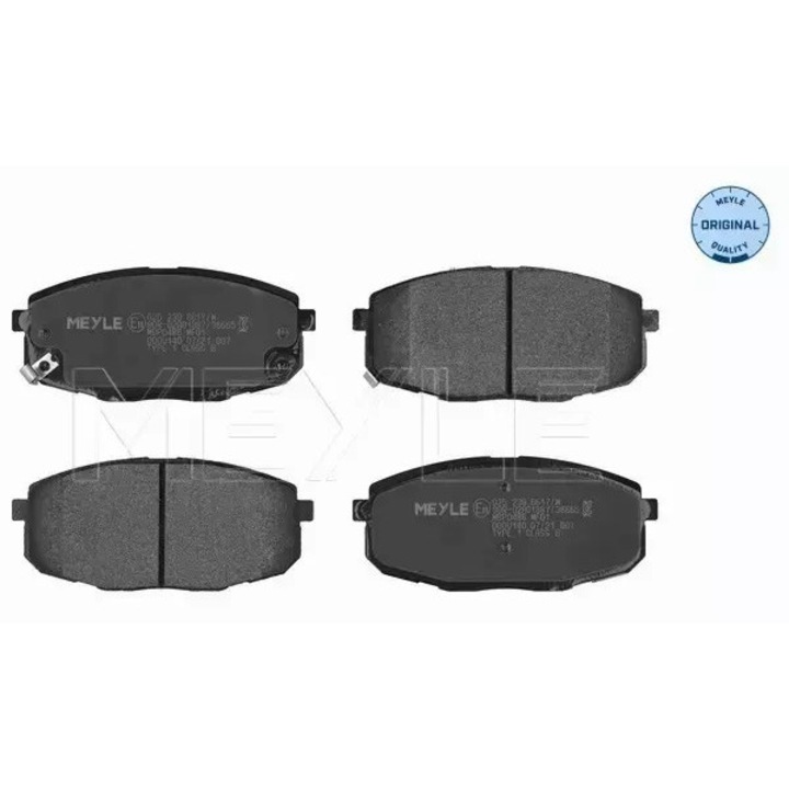 Fékbetétek, MEYLE, Kia Carens/Cee'd/Pro Cee'd 02-hez