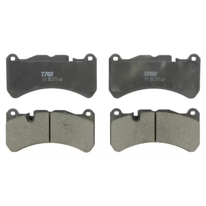 Fékbetétek, TRW, Mercedes C209/A209/R171-hez, 5,4-6,2