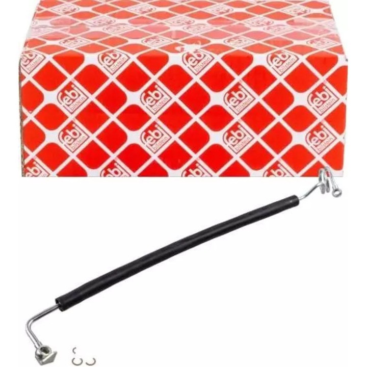 FEBI, furtun servodirectie, 14x16 mm, pentru AUDI A4 B6 1.6-2.0 00-