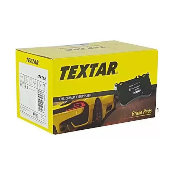 Autó fékbetét készlet, Textar, 151,5x52,6mm, 2 kopásjelzővel, 18mm, első, FIAT FRONT PALIO 96-hoz