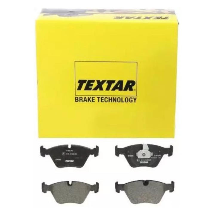 Textar fékbetét készlet Textar, BMW-hez, E83 X3 04-/E46 98-, első, 20mm, 155,1x63,9mm, 330D