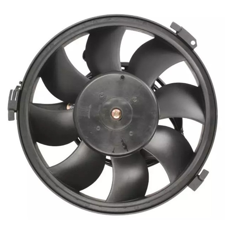 Radiátor ventilátor NRF, 80W, 12V, 280mm, 8 lapátos, VW\Audi-hoz