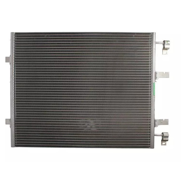 NRF klímakondenzátor, 530x462x16mm, tömítőgyűrűvel, Renault-hoz