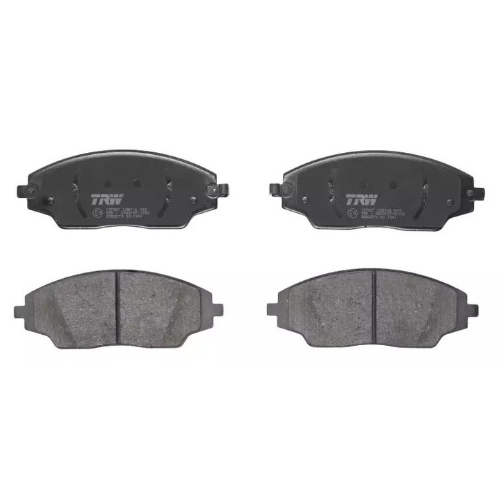 TRW fékbetét szett, Chevrolet Aveo 1,2-1,6-hoz, 142x54x17mm