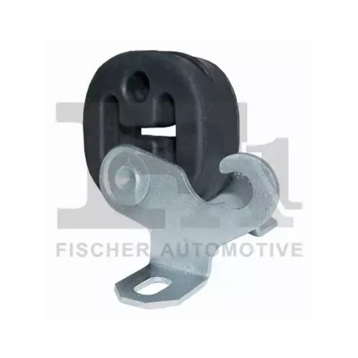 Kipufogódob tartó, Fischer, VW A4 00-hez, gumiból/fémből