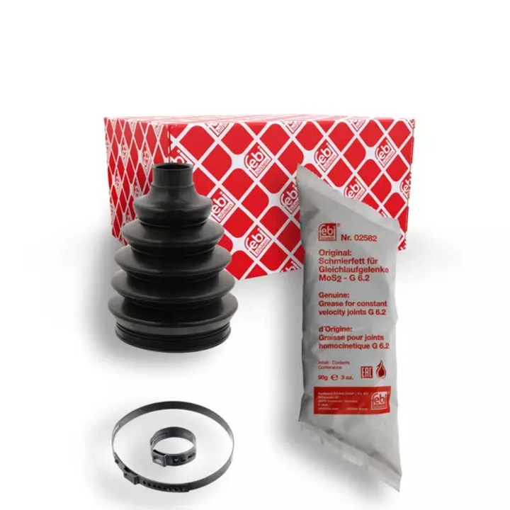 Autóalkatrész, FEBI, csuklóvédelem, 25x80mm, 122mm, 0.2kg