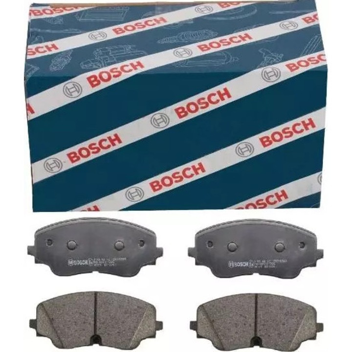 Bosch fékbetétek, készlet, Audi A3 1,0-2,0 TFSI/TDI Quattro típushoz, 18,2x178,1x78,3mm