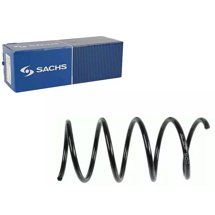 Felfüggesztés rugó, Sachs, 333x146mm, 11,75mm, Mercedes A (W168) 1.4/1.6 07.97-08.04-hez