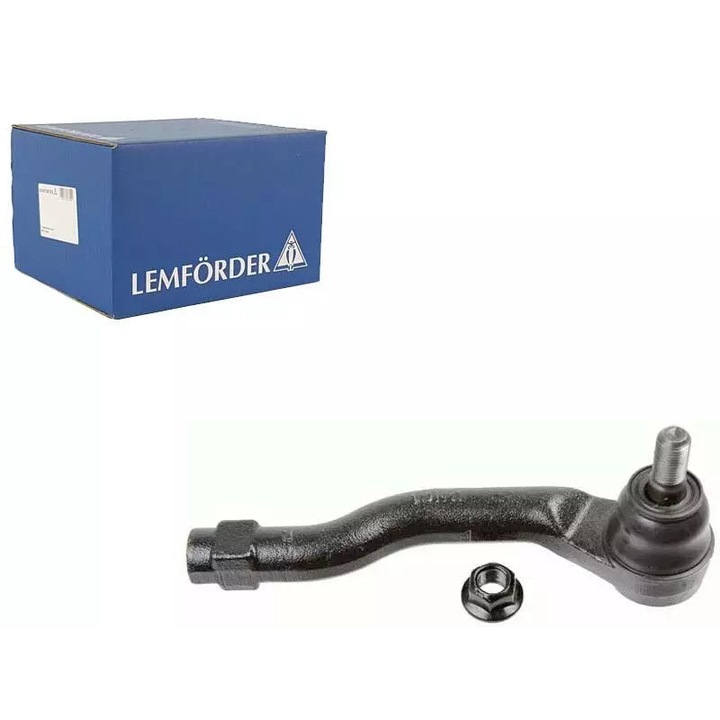 Cap bara directie, Lemforder, M12x1,25, M14x1,5, 175mm, dreapta, pentru Mazda 2 07-