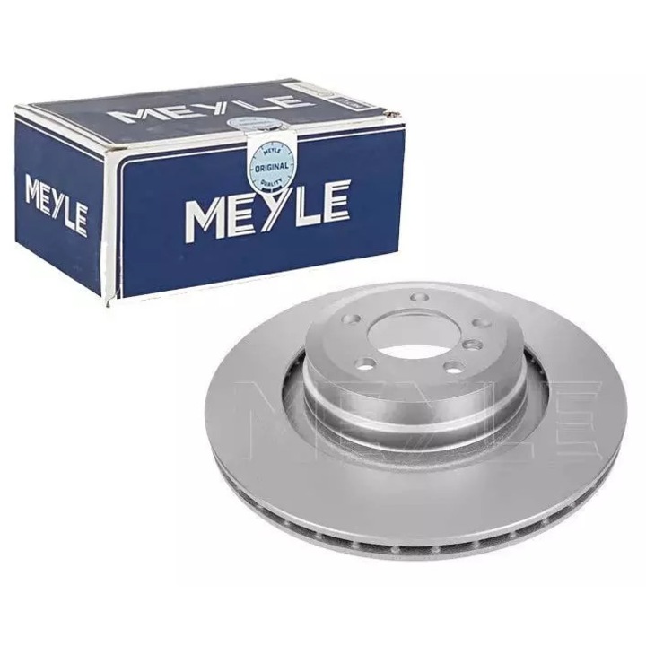 MEYLE szellőztetett féktárcsa, BMW E65/E66/E67 03-08-hoz, 370x72mm, 5 lyukú, csavarokkal