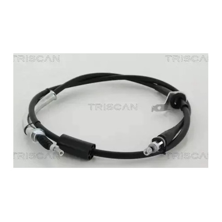 Kézifék bowden, Triscan, MINI Countryman/Paceman 2010-2016, hossz 1552/1443mm, bal, fekete