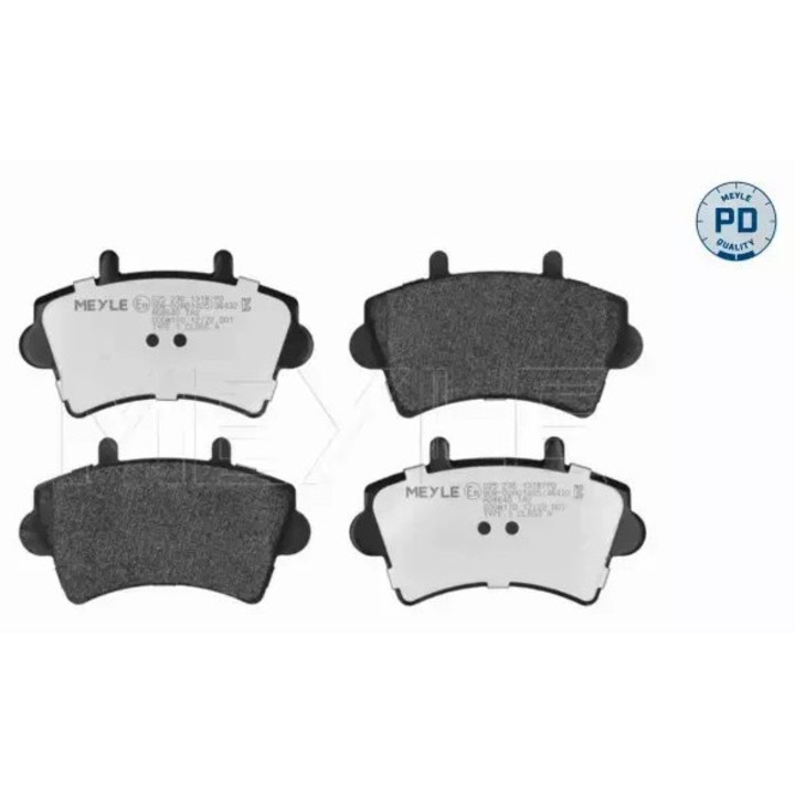 Fékbetétek, MEYLE, Renault Master 00-hoz, 138,7x79,5x17,8mm, PRÉMIUM minőség