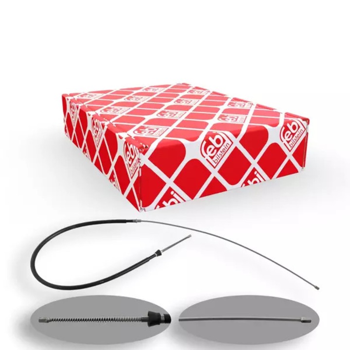 FEBI Kézifék Bowden Skoda Roomster 06-15, bal/jobb