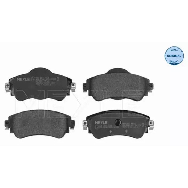 Fékbetétek, MEYLE, Citroen C4-hez, 1,2-1,6, 129x53x18,5mm, készlet