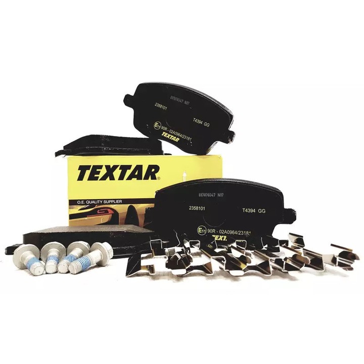 Textar fékbetétek, Seat Ibiza 02-hez, érzékelő nélkül, 15,2x8,8x8,4cm