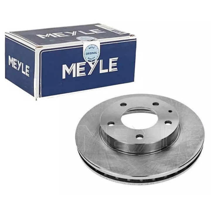 Meyle szellőztetett féktárcsa, 258mm, 5 lyukú, 49mm, személygépjárművekhez, MAZDA 626 91-