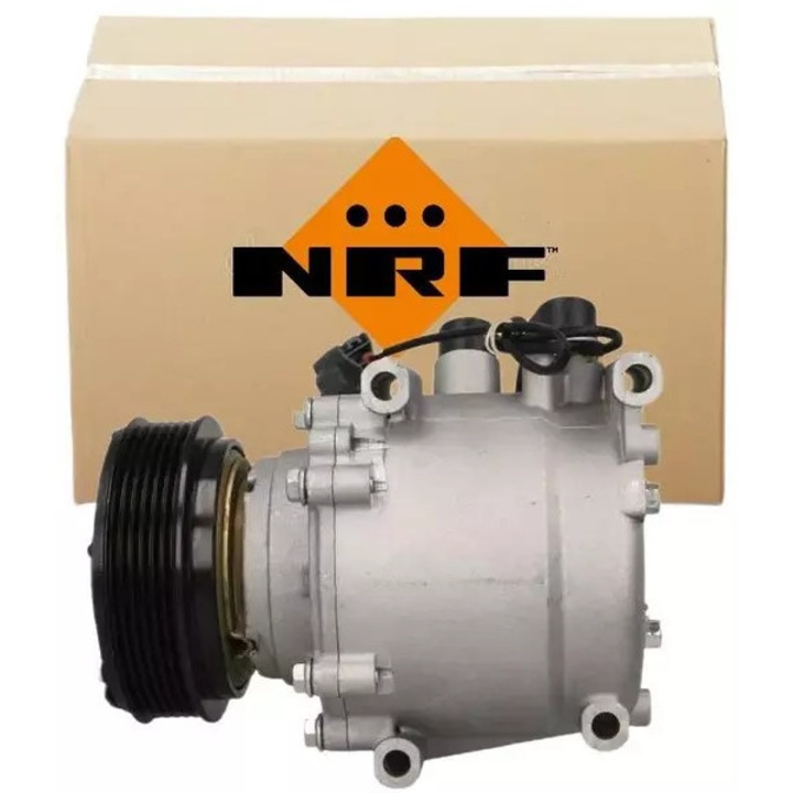 NRF klímakompresszor, 12V, 6 horony, 150ml olaj, 108x18,3mm