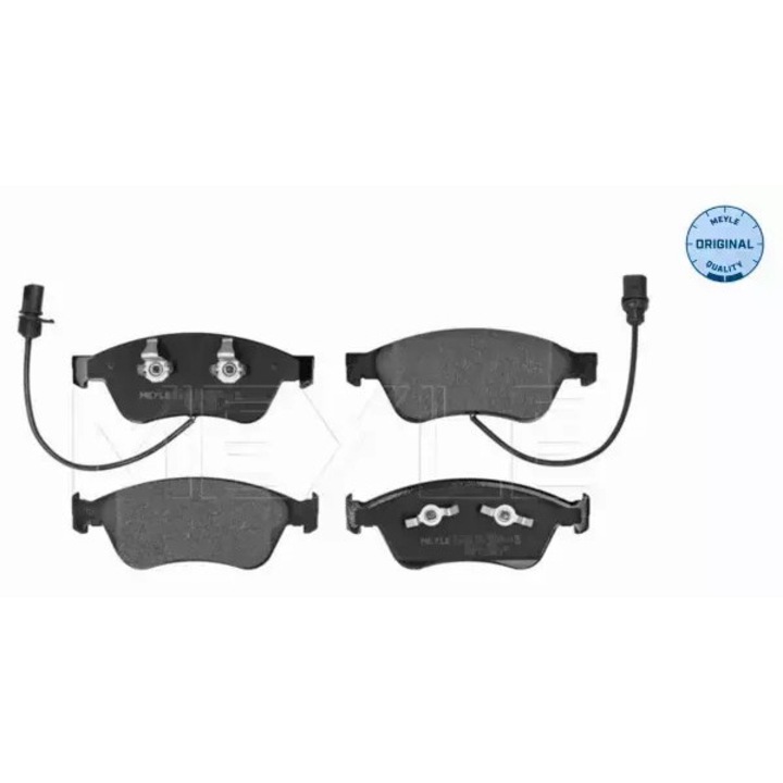 Placute de frana, MEYLE, pentru VW A8/Phaeton 02-, cu senzor, 193x72,6x20,5mm