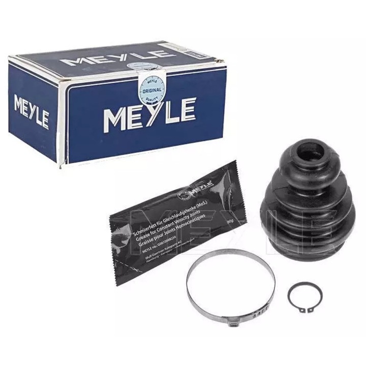 Fújtató készlet, VW, 23x57,5mm, 104mm, gumi, Meyle