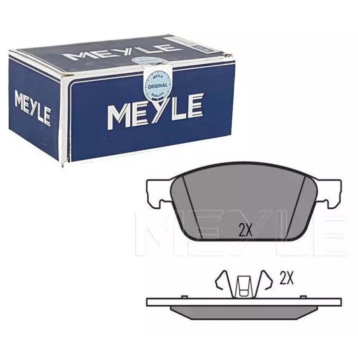 Fékbetétek, MEYLE, Fordhoz, 180,1x65,4x18,5mm