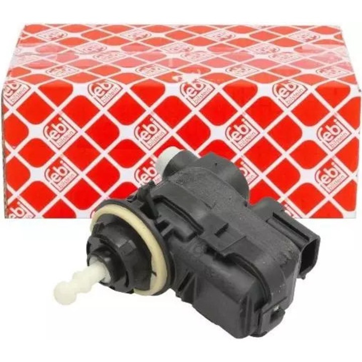 Моторче за регулиране на фарове FEBI Renault Clio 03-, 3 връзки, електрическо, 0,060кг