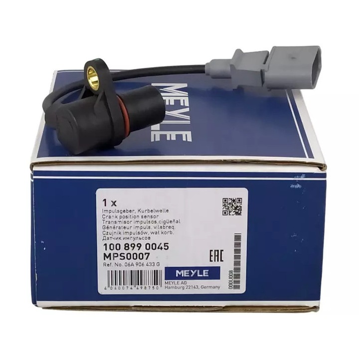 Lendkerék pozíció érzékelő, Meyle, 3 tűs, 12V, 215mm, 24mm