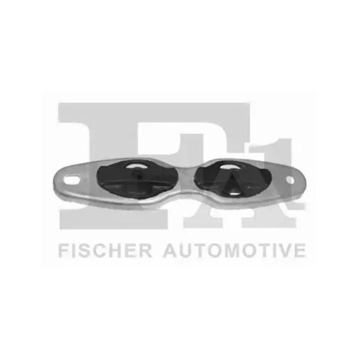 Fischer EPDM kipufogó tartó, gumi/fém