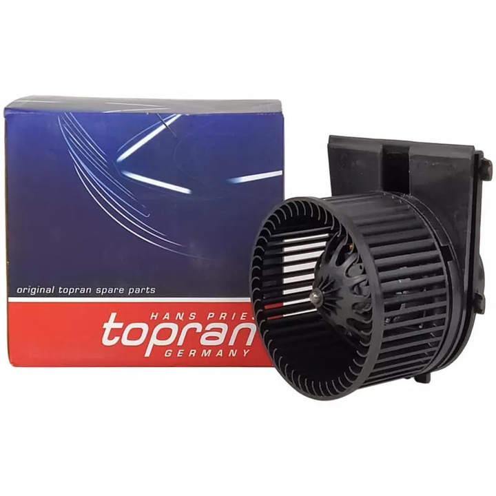 Ventilátor turbina, Topran, 140mm, 2 érintkező, VW A3/G4/BORA/POLO/AROSA/OCTAVIA 95- modellekhez