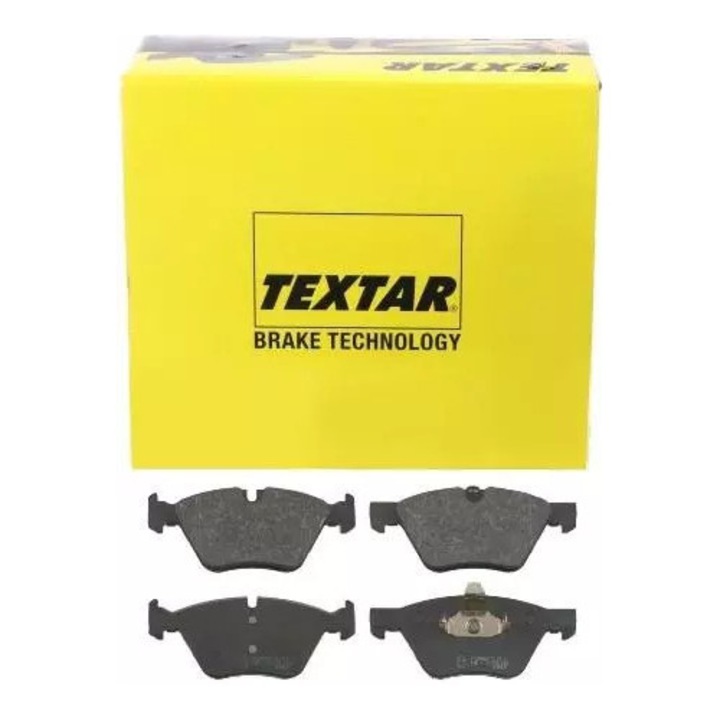 Első fékbetét készlet, Textar, BMW E60/E61-hez, 155.3x63.9mm, 20.3mm, európai