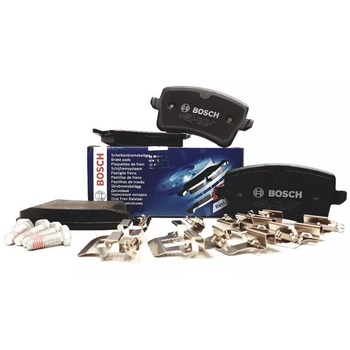 Fékbetétek, Bosch, VW A4/A5/Q5 07-hez, 16,7x116,4x58,5mm