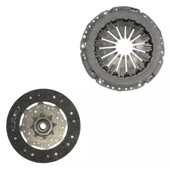 Kit ambreiaj Valeo pentru Ford Focus/C-Max/Kuga/Mondeo 1,5-1,6 EcoBoost, 20 dinti, 240mm, 6,06kg