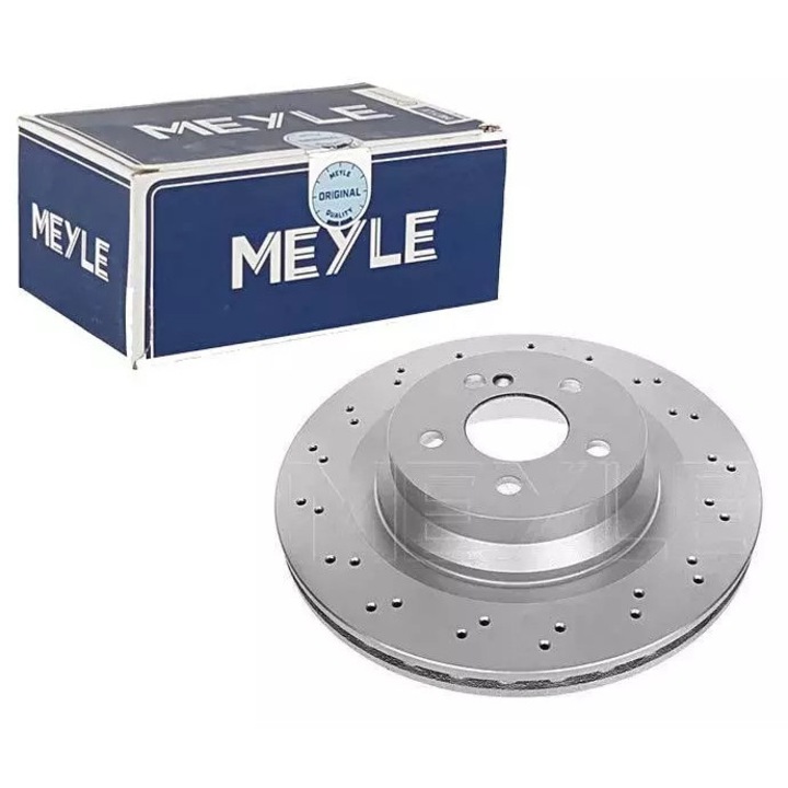 MEYLE féktárcsa Mercedeshez, szellőztetett/perforált típusú, 330x68,2mm, csavarkészlettel, 5 lyukú