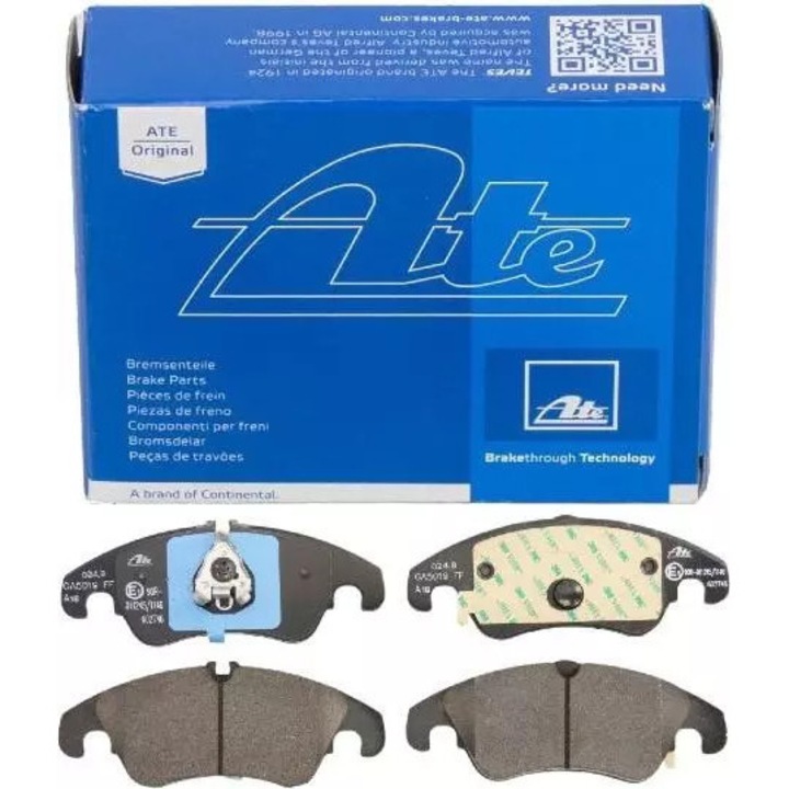 ATE, Fékbetét készlet VW A4/A5 07-/A6 09- 188x74x19mm
