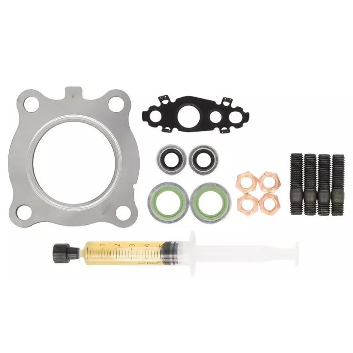 Turbófeltöltő beszerelési készlet Ford Focus 11-, Ajusa, beszerelési útmutatóval, tömítésekkel