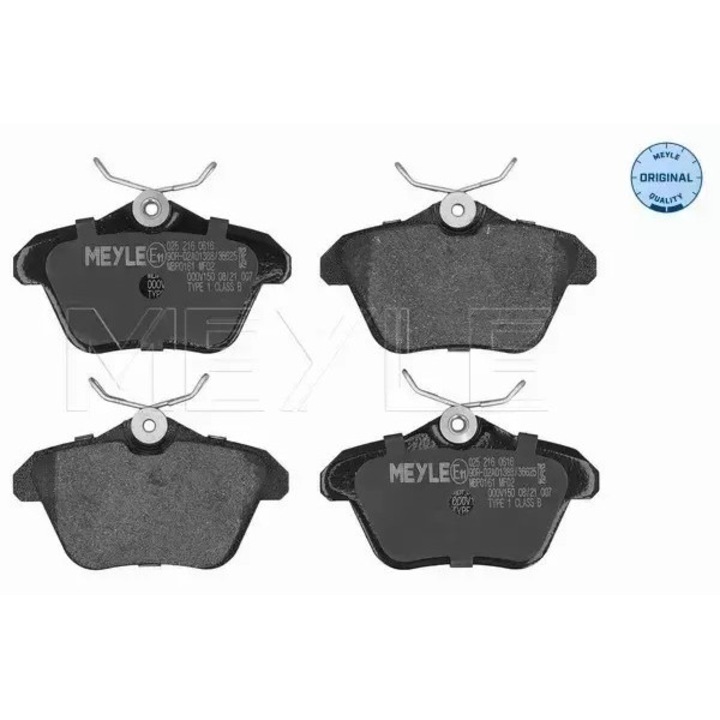 MEYLE fékbetét készlet, 89,6x50x17mm, autókhoz