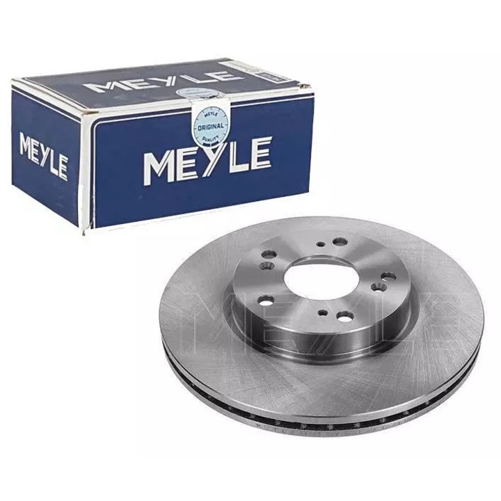 Szellőztetett féktárcsa, MEYLE, 2 darabos készlet, 281,8x47,2mm, 5 lyuk, 23mm vastagság, személygépkocsikhoz