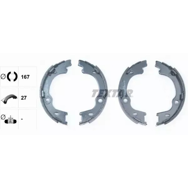 Saboti frana pentru KIA CEE'D/I30, Textar