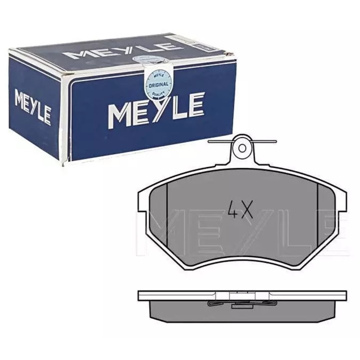 Fékbetétek, MEYLE, 16x119.2x70mm, VW GOLF/PASSAT, első