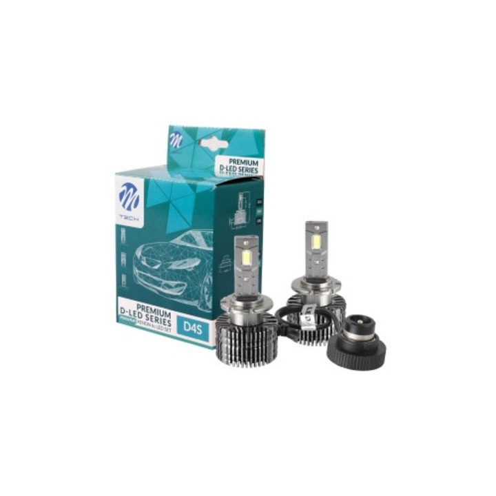 Set Becuri Led Canbus Mtech Compatibil D4S 35W