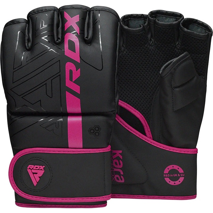 RDX F6 KARA MMA grappling kesztyű, rózsaszín, M