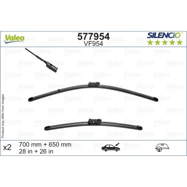 Lamela stergator VALEO 577954